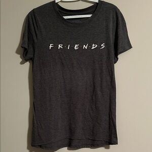 FRIENDS Charcoal Gray Tee - XL
